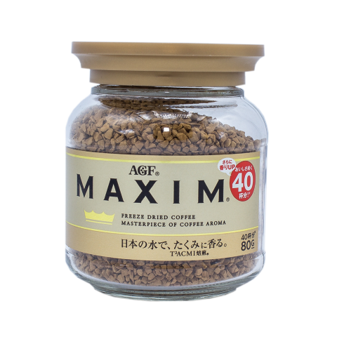 กาแฟ Maxim สูตร Aroma Select Gold Blend (กระปุกสีทอง) - AGF